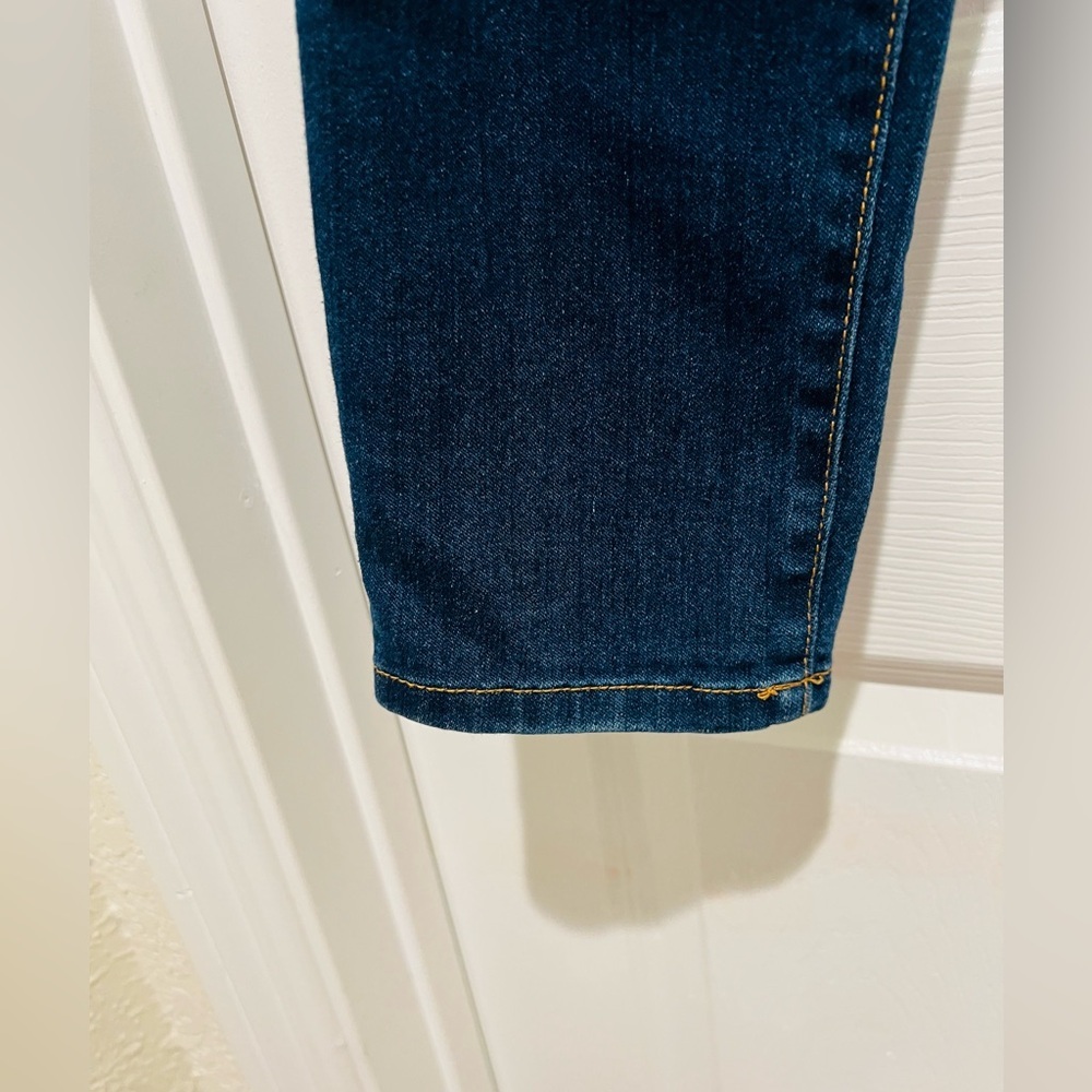 Michael Kors Skinny Jeans Womens Bleu Zip Front Pockets STRETCH Size 6 - Picture 2 of 9